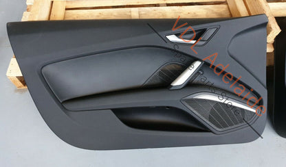 Audi TTs TTRS Mk3 8S FV3 Right & Left Front Interior Door Cards Pair VLA 