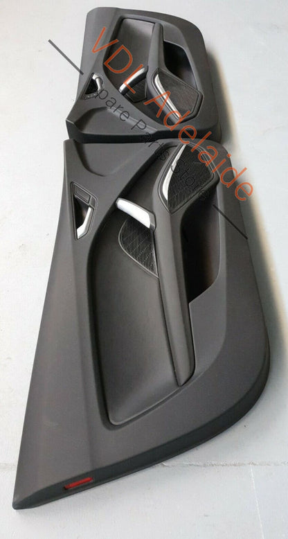 Audi TTs TTRS Mk3 8S FV3 Right & Left Front Interior Door Cards Pair VLA 