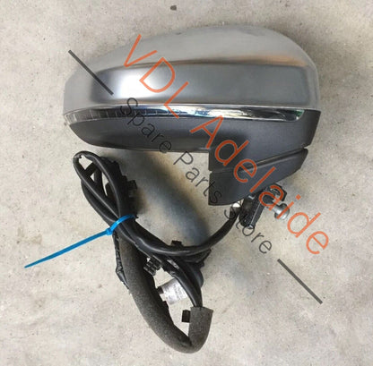 Audi TT TTS Mk3 8S FV Right Side Exterior Wing Mirror w/out glass RHD VLA 8S0857528A3Q7