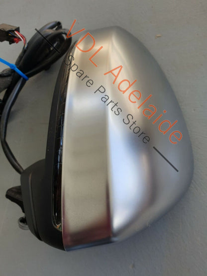 Audi TT TTS Mk3 8S FV Right Side Exterior Wing Mirror w/out glass RHD VLA 8S0857528A3Q7