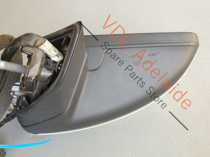 Audi TT TTS Mk3 8S FV Right Side Exterior Wing Mirror w/out glass RHD VLA 8S0857528A3Q7