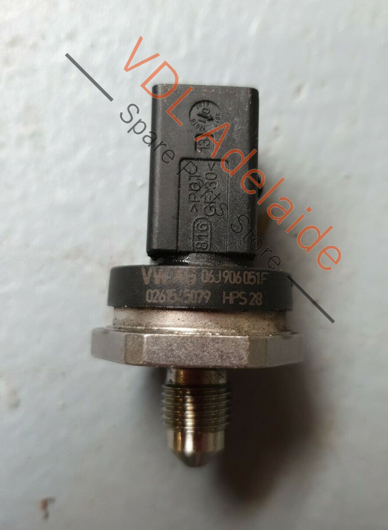 Volkswagen VW Golf GTi Mk7 Bosch Fuel Rail Fuel Pressure Sensor 06J906051F ARN1 06J906051F