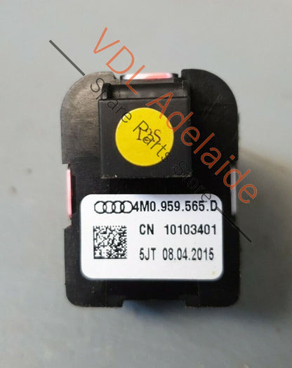 Audi TT Mk3 8S Wing Side Mirror Adjustment Toggle Switch 4M0959565D VLA 4M0959565D