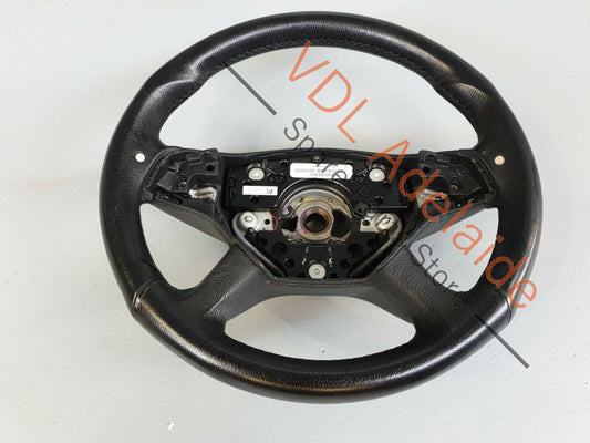 Mercedes Benz W164 ML63 AMG Black Leather Sports Steering Wheel A1644602303 TM2 A1644602303