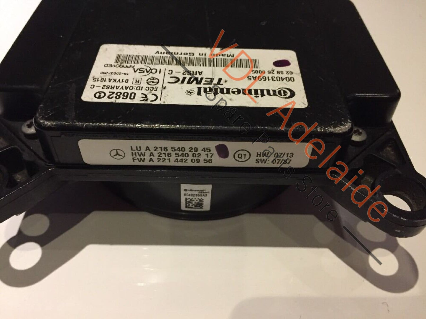 Mercedes Benz W164 Distronic Distance Cruise Control Radar LU A2165402945 ROB A2165402945