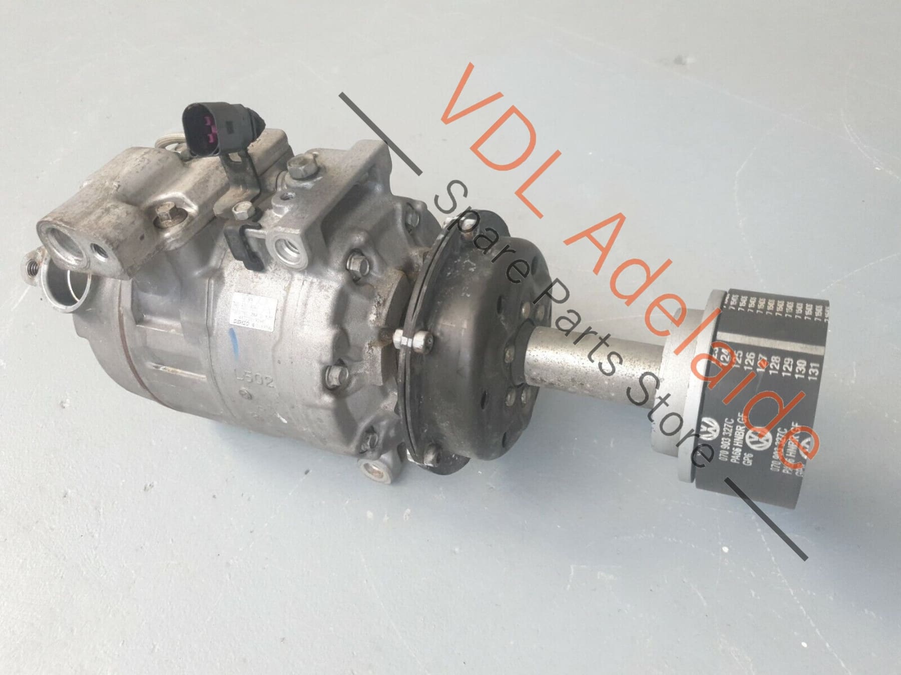 VW Touareg 7L R50 V10 4.9 5.0 AC A/C Air Conditioning Compressor 7H0820805H REG 7H0820805H