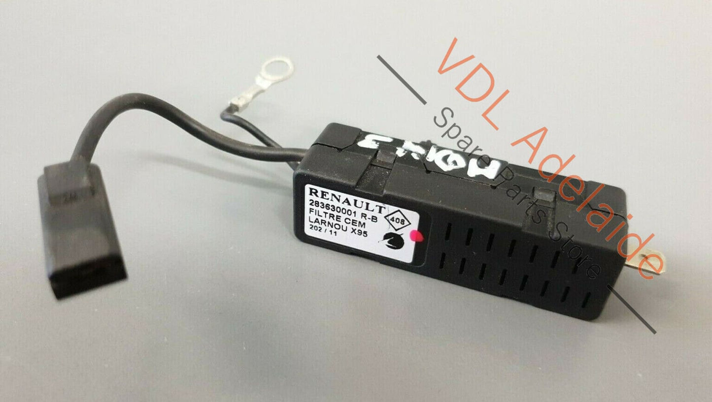 Renault Megane 3 X95 RS 265 Radio Interference Capacitor 283630001R-B MON3 283630001R-B