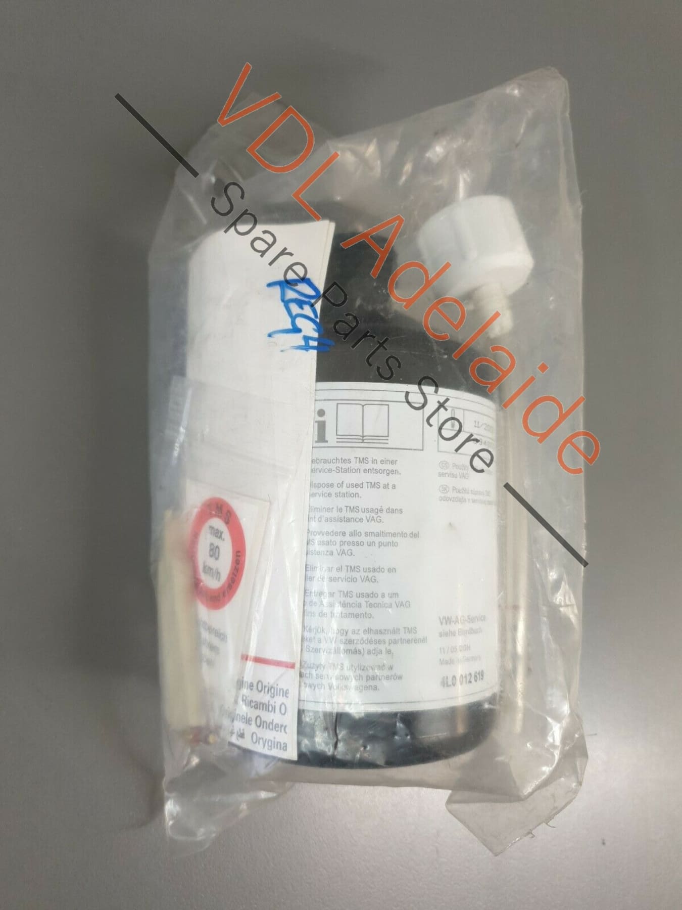 Volkswagen VW Touareg 7L Original Tyre Repair Sealant Solution 4L0012619 REG4 4L0012619