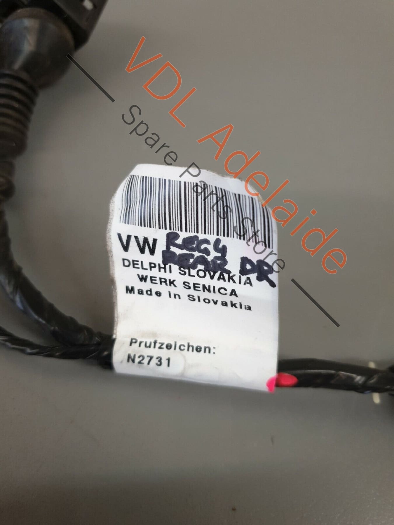 Volkswagen VW Touareg 7L Rear Door Wiring Harness 7L6971694AA REG4 7L6971694AA