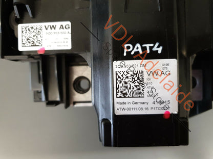 VW Passat B8 3G Steering Combination Indicator Wiper Stalks 3Q0953521DM PAT4 3Q0953521DM