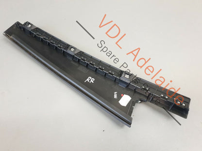 VW Passat B8 3G Rear Right Exterior Door B-Pillar Trim Black 3G0839902T PAT4 3G0839902T