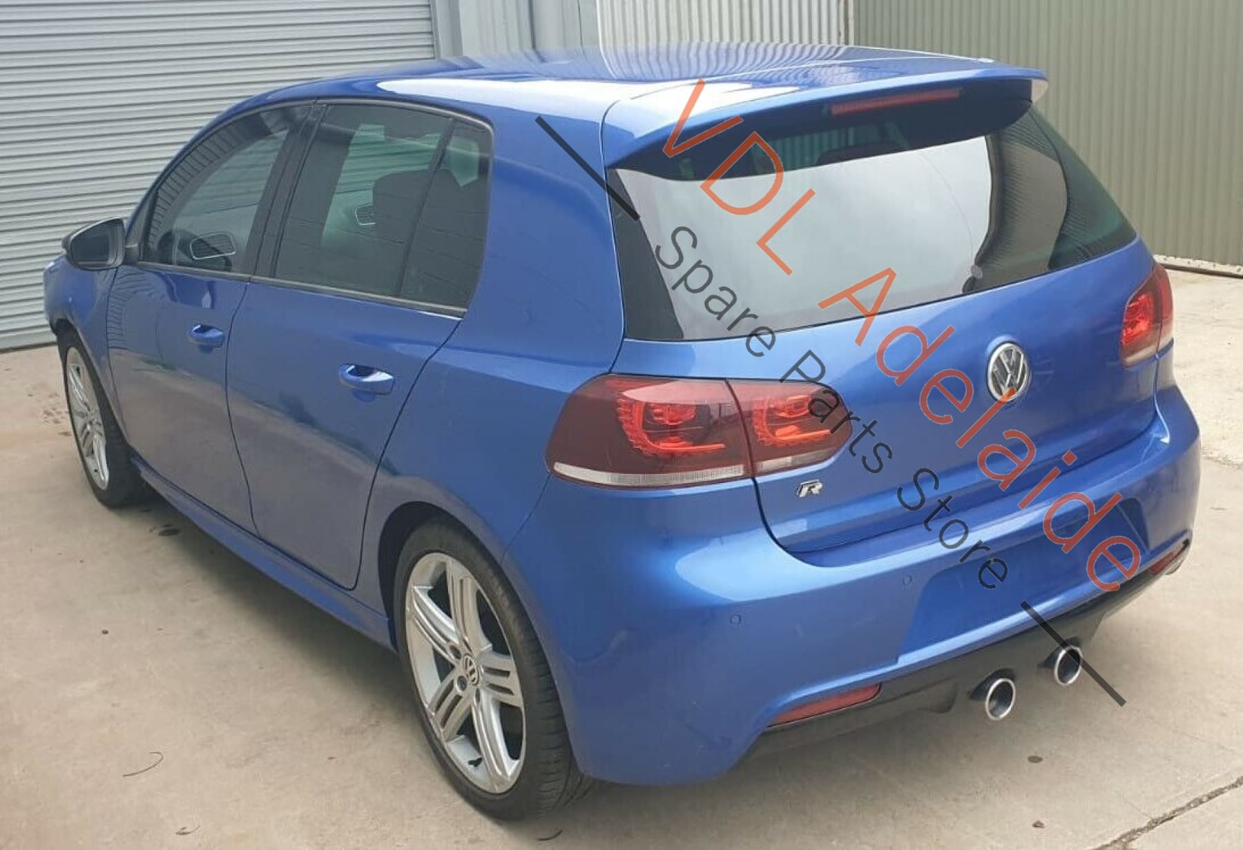 VW Golf R Mk6 Left Sideskirt Side Skirt Sill Trim Moulding Rising Blue LR5Z HOU3