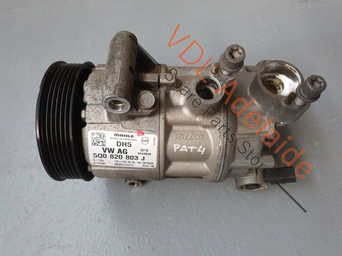 Volkswagen VW Passat B8 3G Mahle Genuine OEM AC A/C Compressor 5Q0820803J PAT4 5Q0820803J