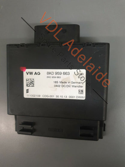 Audi A5 SQ5 Q5 8R 400W Voltage Stabiliser Stabilizer 8k0959663 OSC2 8K0959663D