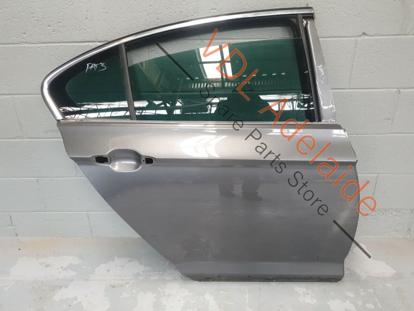 VW Passat R-Line B8 3G Rear Right Door Shell Panel Indium Grey LR7H PAT3 3G5833056AC