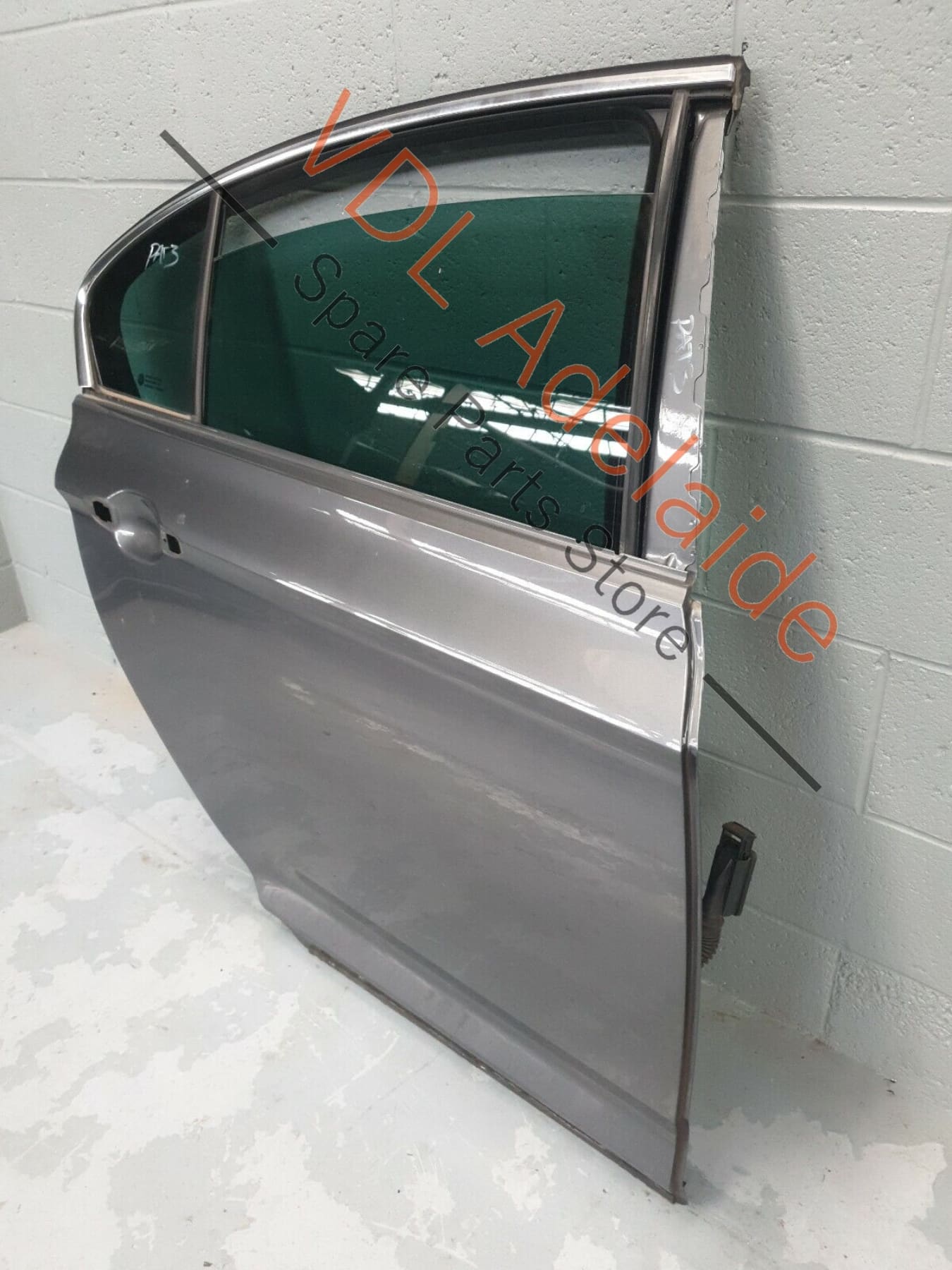 VW Passat R-Line B8 3G Rear Right Door Shell Panel Indium Grey LR7H PAT3 3G5833056AC