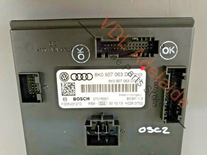 Audi SQ5 Q5 8R Convenience System Onboard Supply Control Unit 8K0907063 OSC2 8K0907063DL