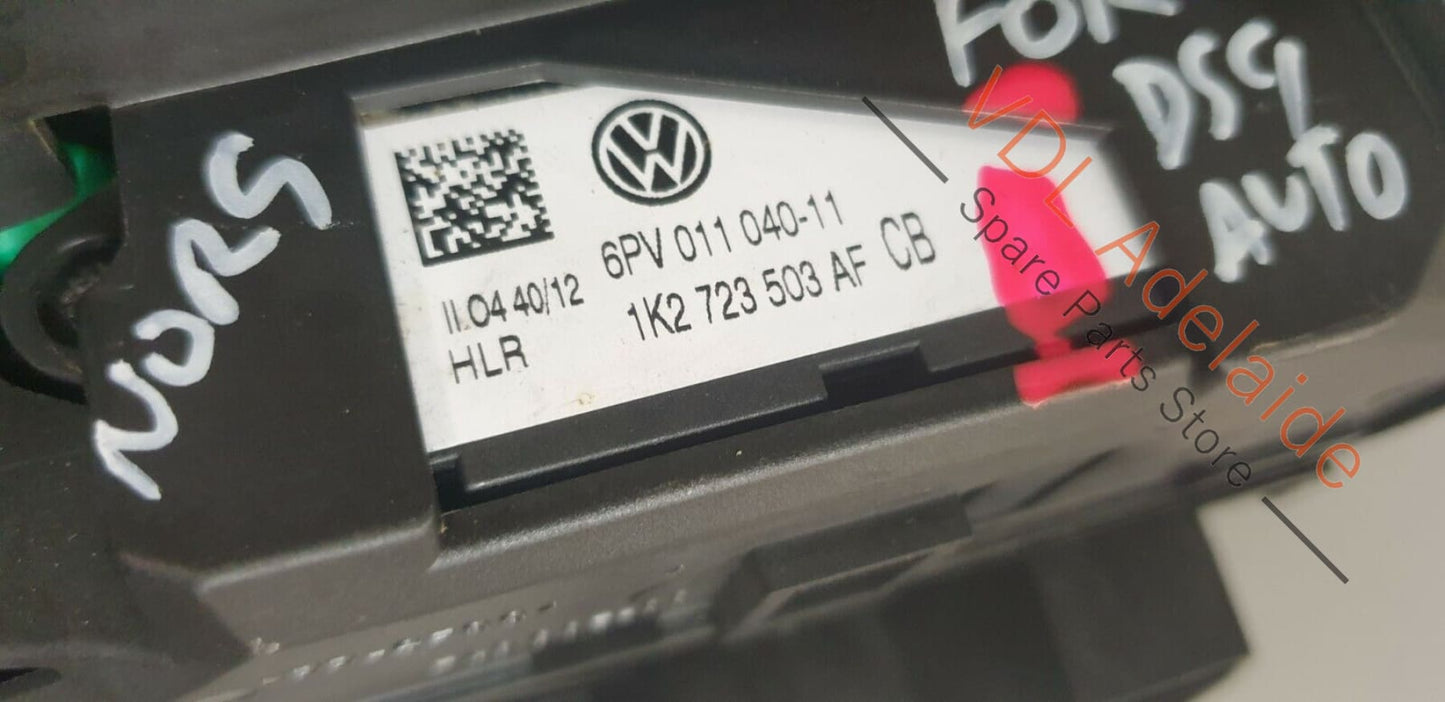 Volkswagen VW Golf 6 Mk6 VI Accelerator Gas Throttle Pedal 1K2723503AF NOR5