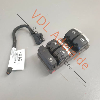 Genuine OEM Audi Q7 4L Drivers Door Power Mirror Switch 4F0959851H ROS 4F0959851H