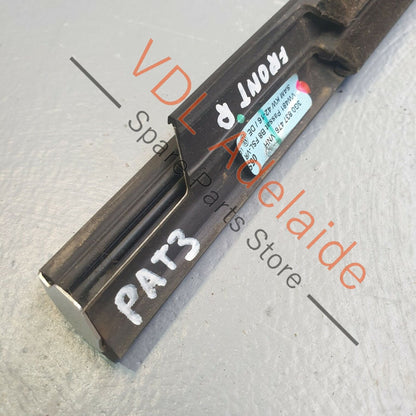 VW Passat R-Line B8 3G Sedan Front Right Exterior Window Door Chrome Trim PAT3 3G0837476VNH