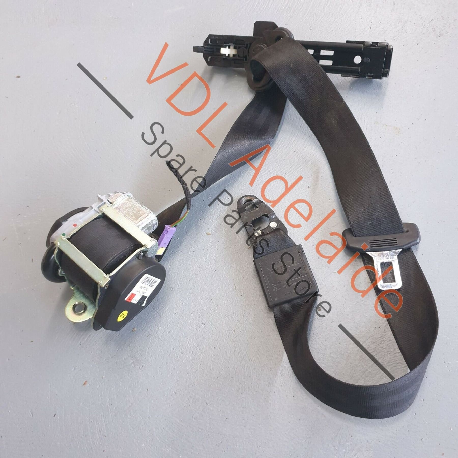 Audi Q7 4L LHS Front Left Seat Belt Three Point w Tensioner 4L1857705D ROS 4L1857705D