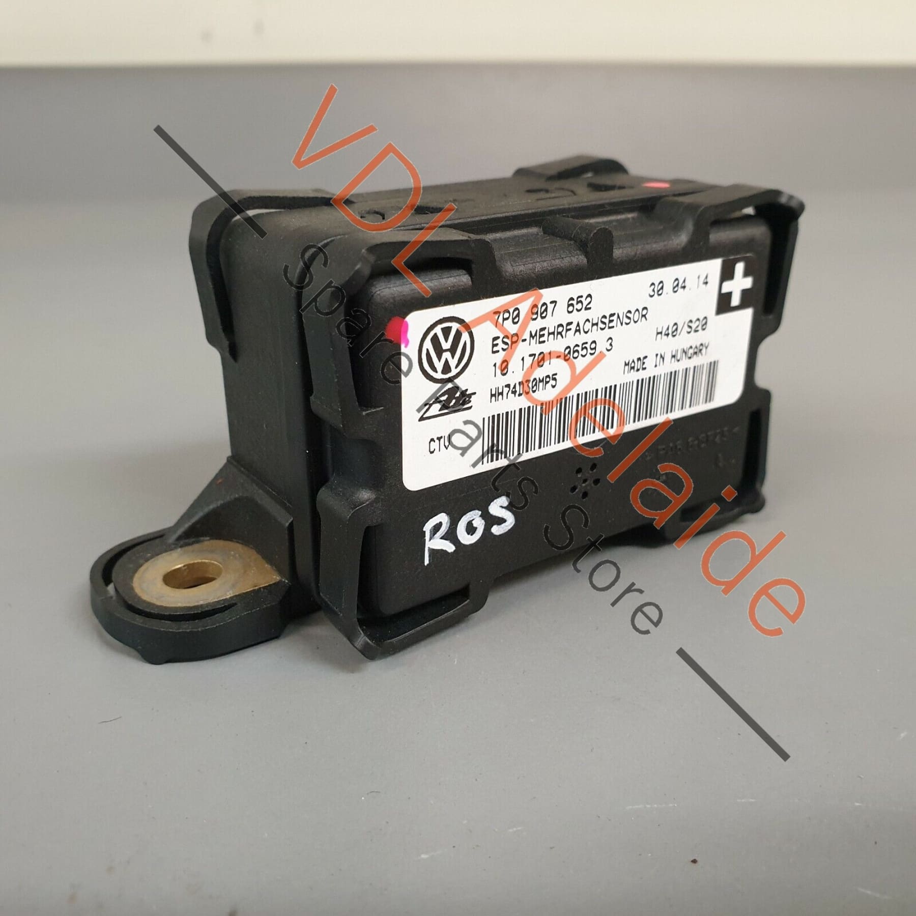 Audi Q7 4L Yaw Rate ESP Multiple Sensor Module 7P0907652 ROS 7P0907652