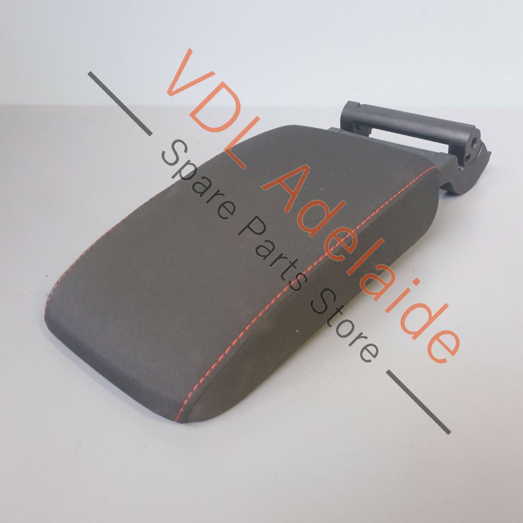 VW Golf GTi Mk6 Middle Arm Rest Cloth Black w Red Stitching NOR8 1K0864207E  – VDL Adelaide Spare Parts Store