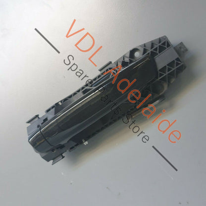 Audi A3 S3 RS3 8V Door Handle & Mounting Bar Right Rear Mythos Black Metallic