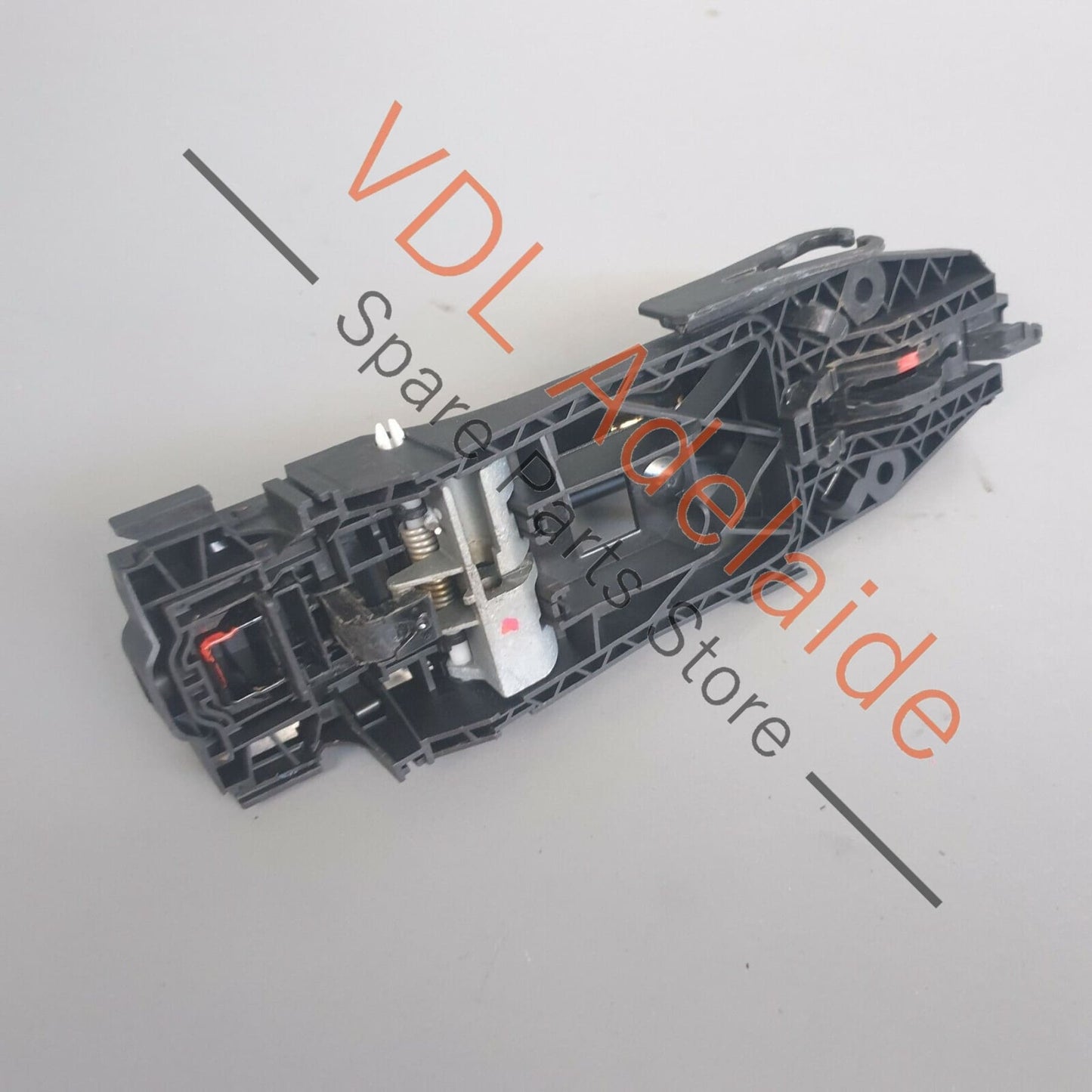 Audi A3 S3 RS3 8V Door Handle & Mounting Bar Right Rear Mythos Black Metallic