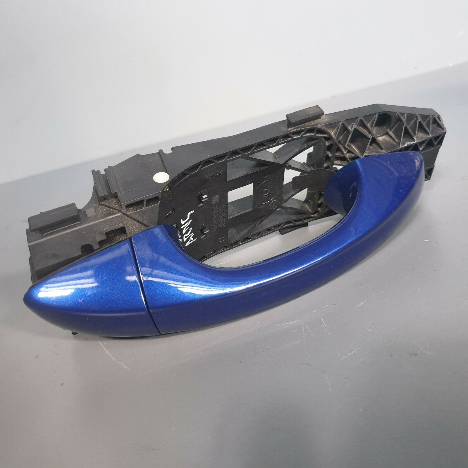 Volkswagen VW Golf R Mk7 Exterior Door Handle Assembly Rear Right RHS Lapiz Blue 5N0839885H