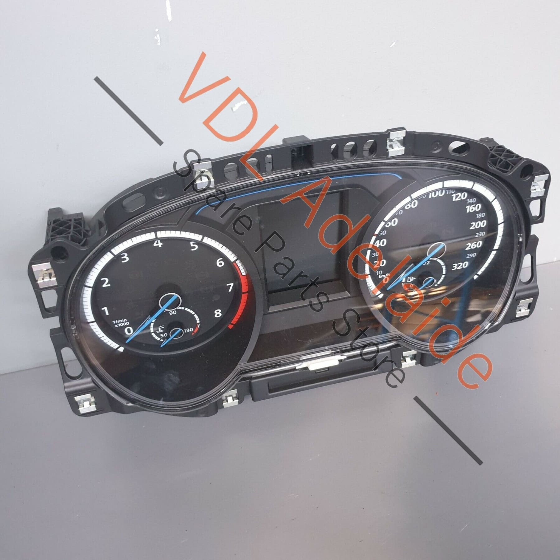 VW Golf R Mk7 Dash Cluster Combi Instruments Speedo 320km/h 5G1920758B 5G1920758B