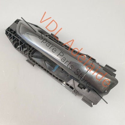 Volkswagen VW Golf Mk6 Left Exterior Door Handle LA9W Carbon Steel Metallic NOR8