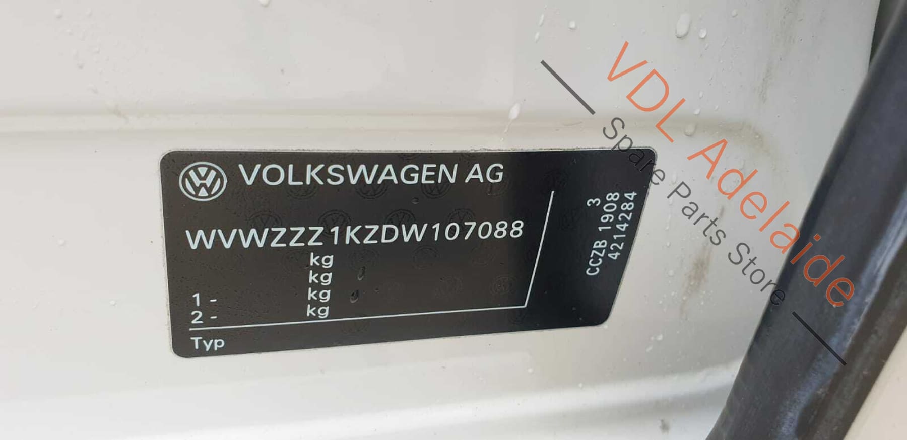 Volkswagen VW Golf GTi Mk6 Left Headlight Support Frame Bracket 5K0806929B NOR4