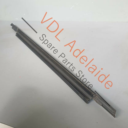 Audi S3 8V Exterior Window Slot Seal Moulding with Chrome Trim Left LHS Rear