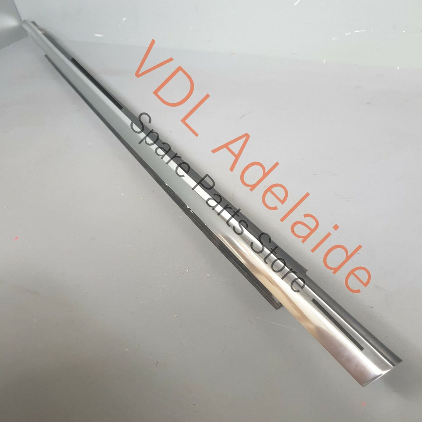 Audi S3 8V Exterior Window Slot Seal Moulding with Chrome Trim Left LHS Front 8V5853283B