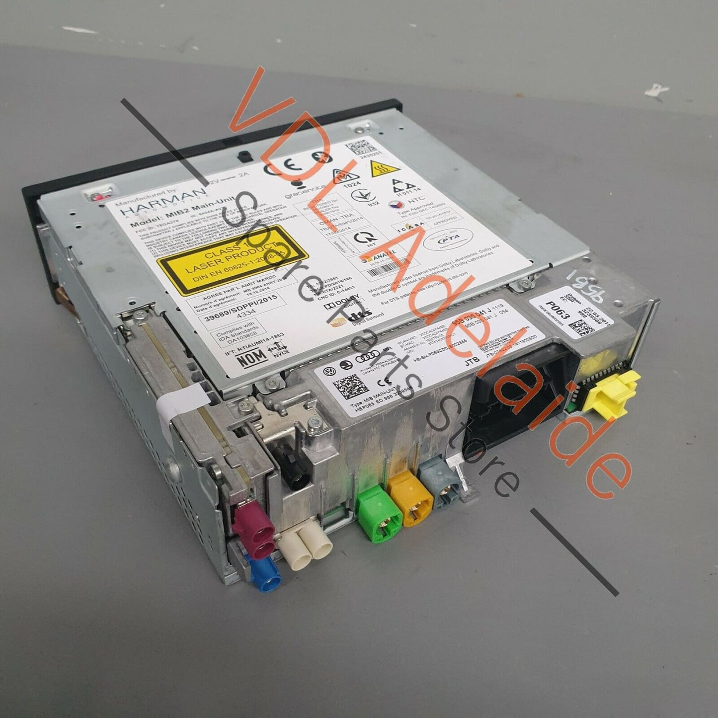 Porsche Macan 95B Audio Central Computer SD Reader Module MIB2 Main Unit Harman 95B035041C6N3