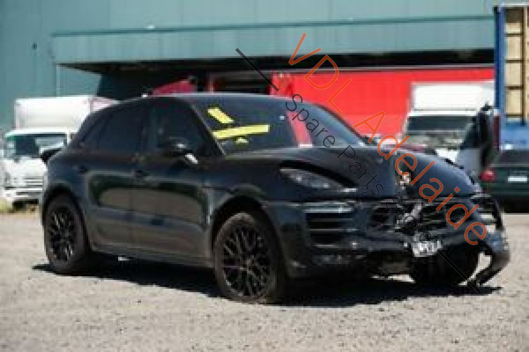 Porsche Macan GTS 95B RHS Right Side Rear Door Panel Shell Black A1A1 95B833022