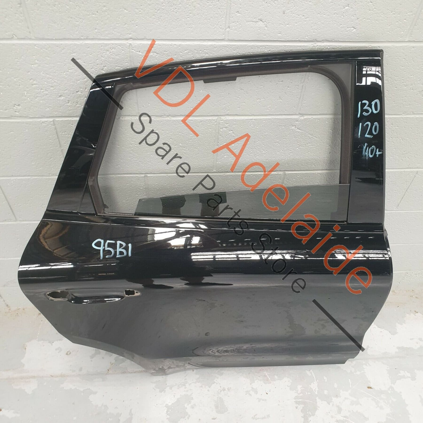 Porsche Macan GTS 95B RHS Right Side Rear Door Panel Shell Black A1A1 95B833022