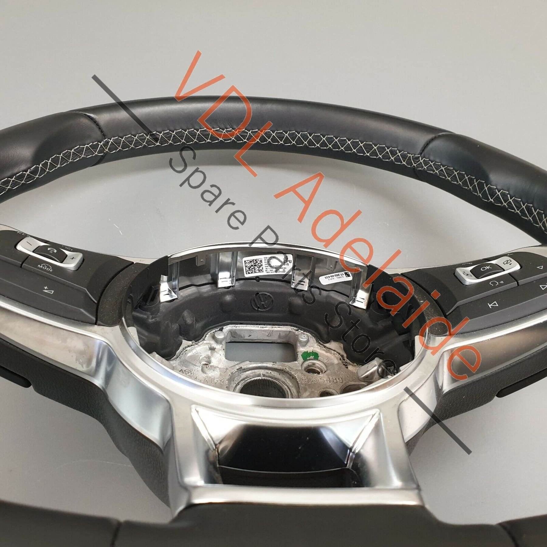 VW Tiguan MQB Gen2 R-Line Flat Bottom Tiptronic Multi-Function Steering Wheel 5G0419091JGCPU