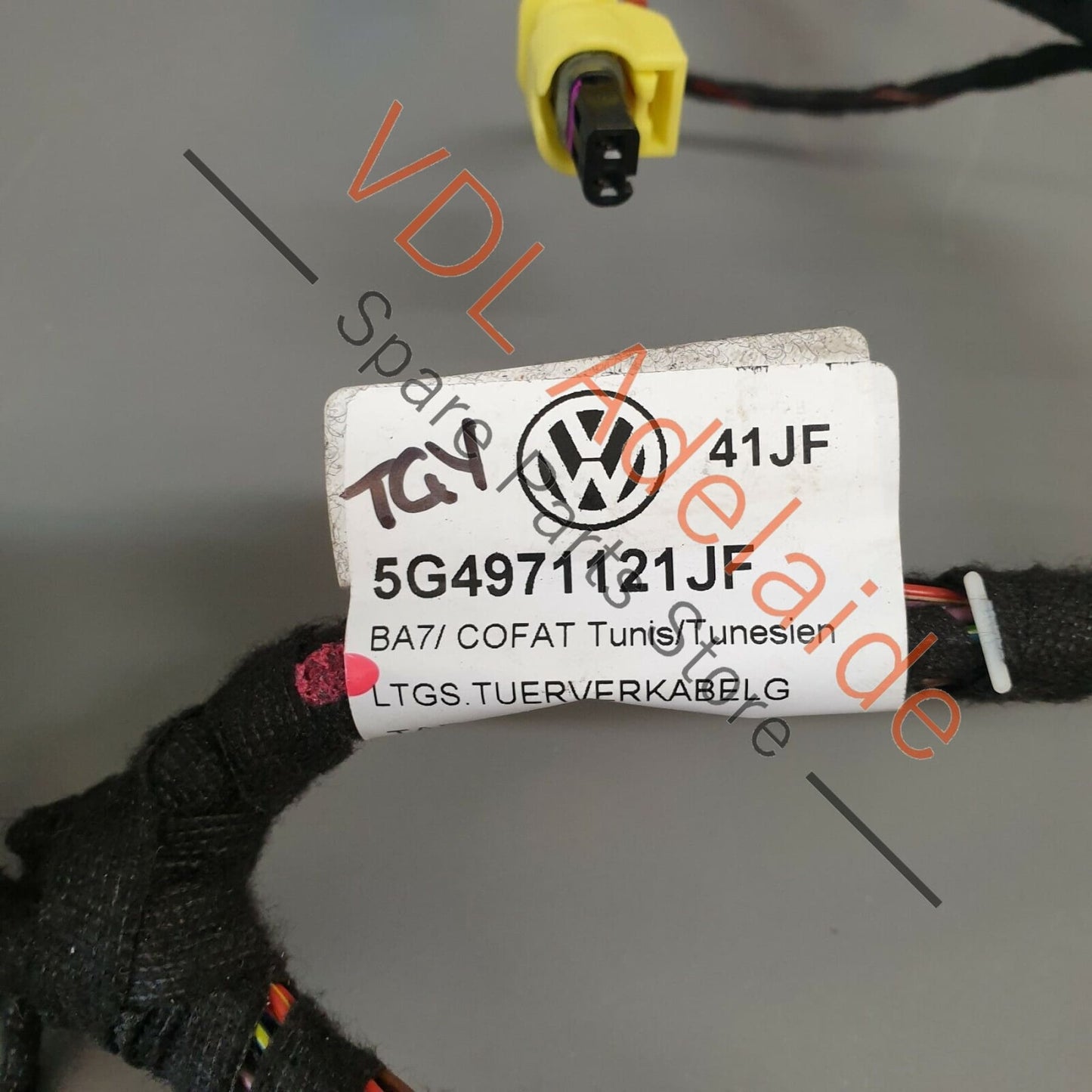 VW Golf MK7 Estate Wagon Front Right RHD Door Wiring Cable Harness 5G4971121JF 5G4971121JF