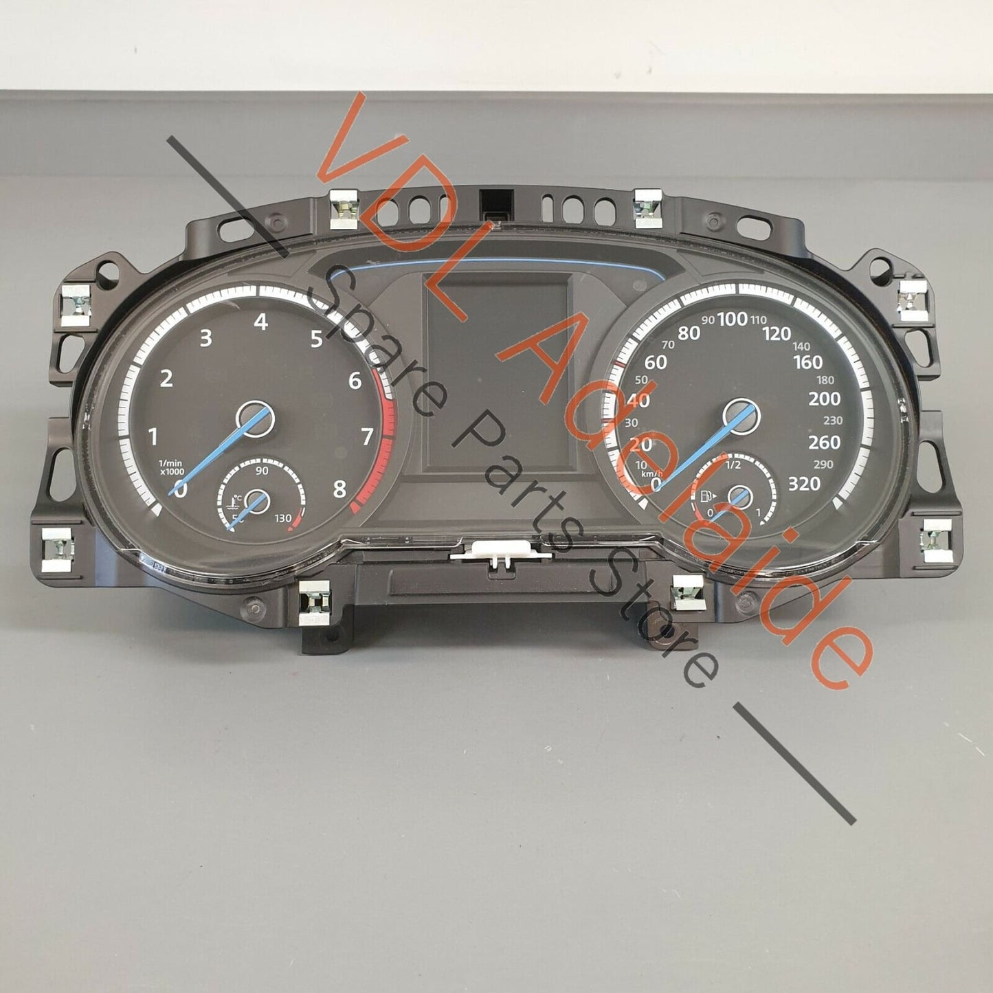 VW Golf R MK7 Combi-instrument Kombiinstrument Dash Cluster 320 km/h 5G1920758A 5G1920758A