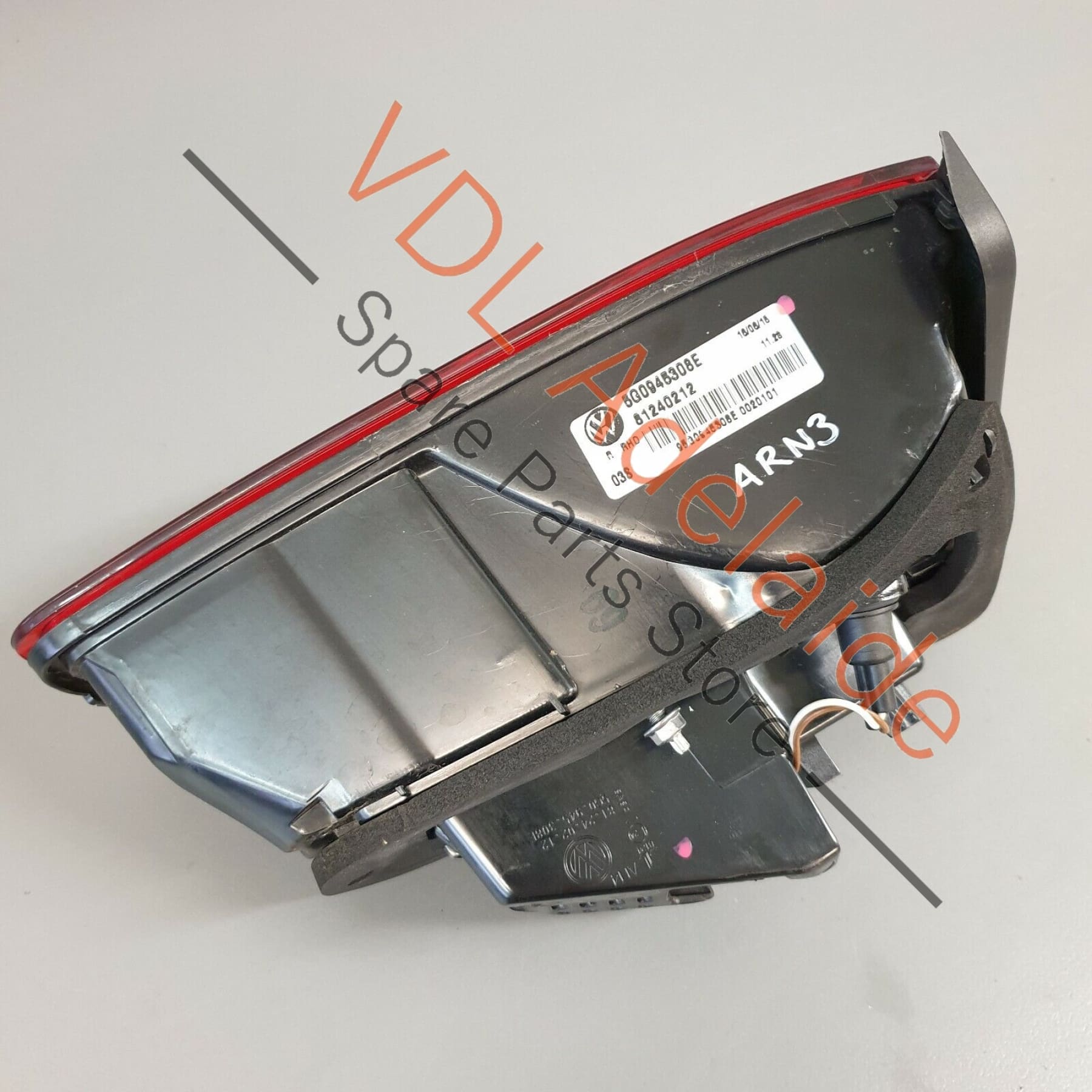 VW Golf R MK7 Genuine OEM Right Side Inner LED Tinted Tail Light 5G0945308E 5G0945308E