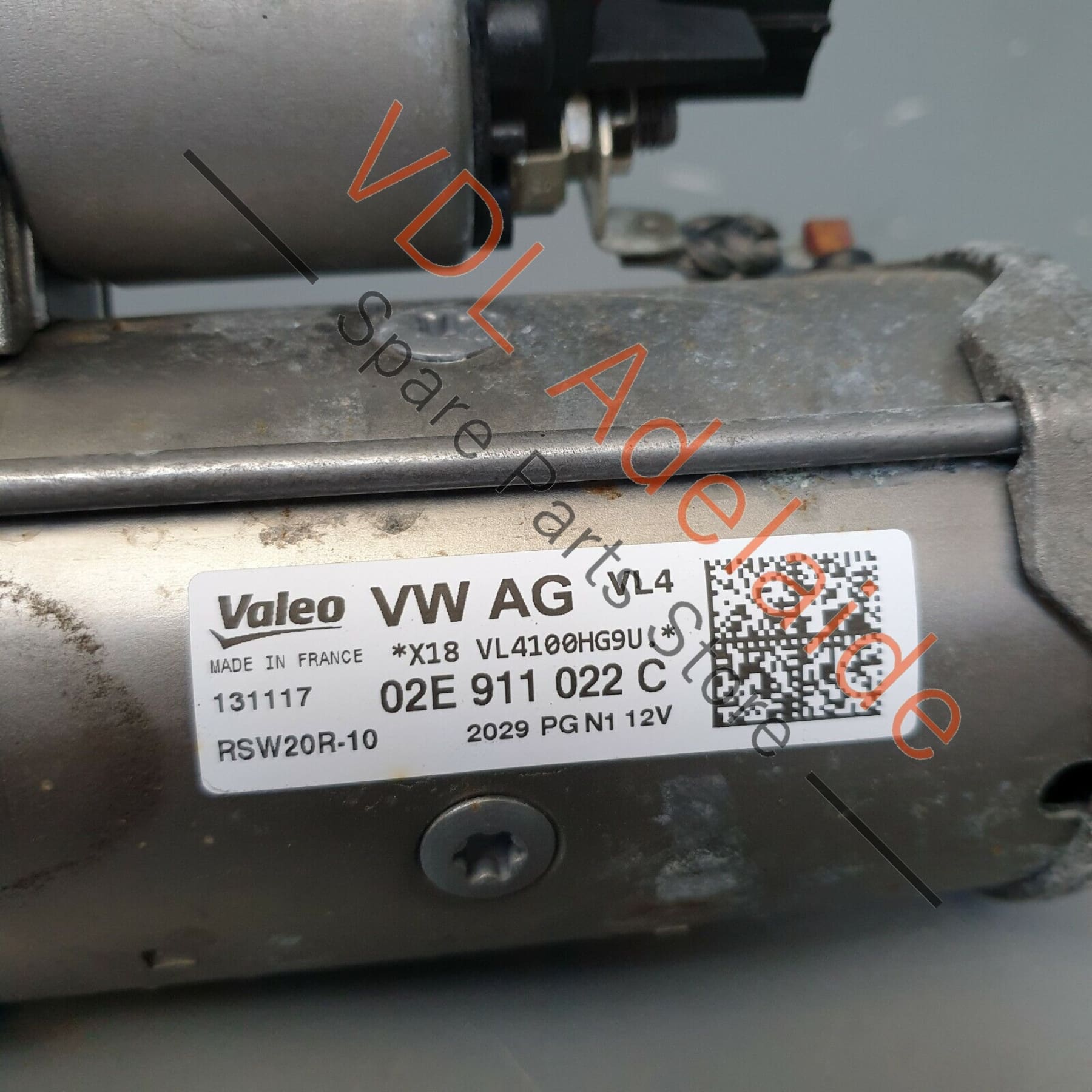 VW Tiguan MQB Mk2 Valeo 2.0kw Starter Motor for Start-Stop Vehicles 02E911022C 02E911022C