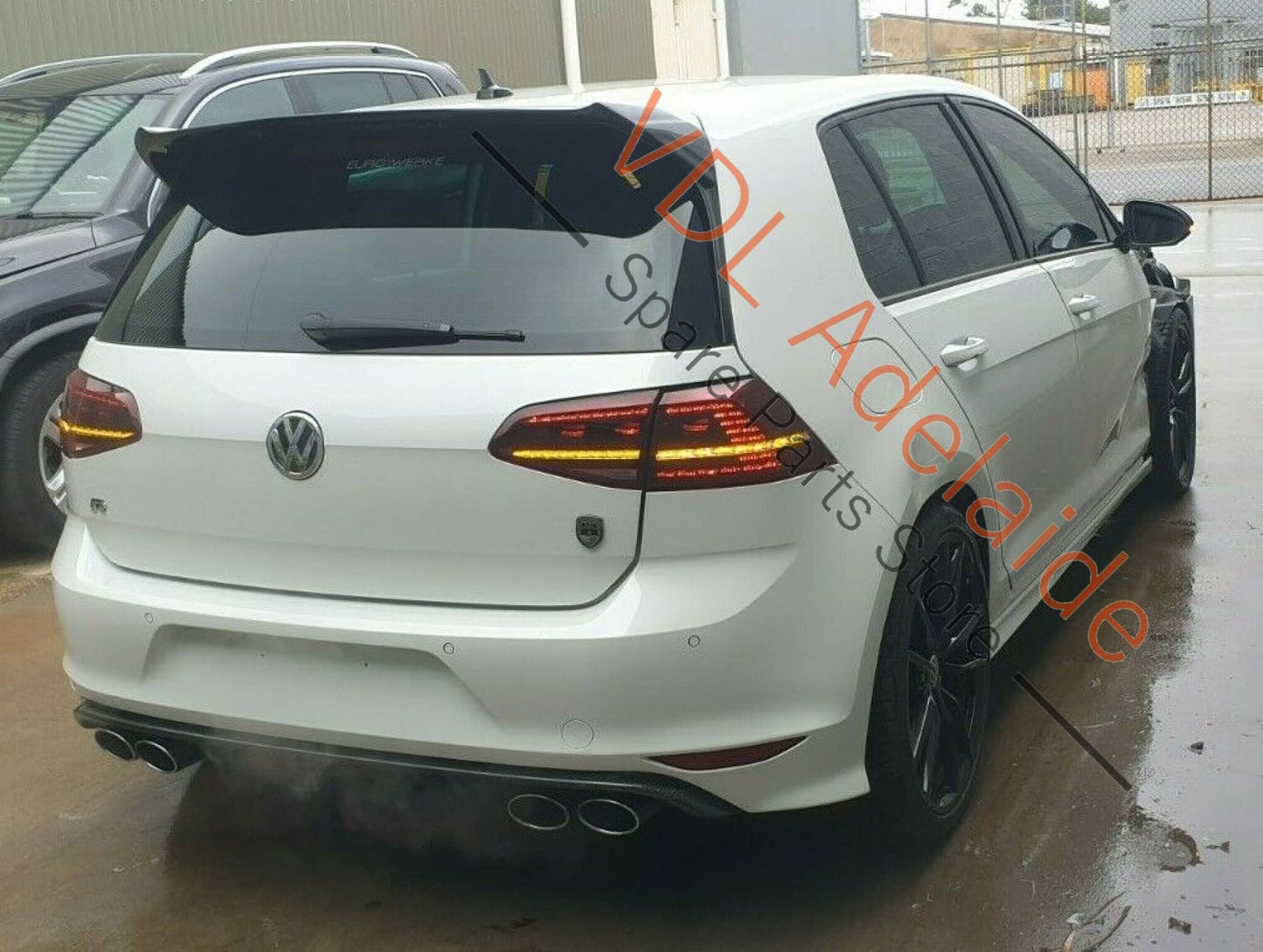 VW Golf R MK7 Rear Bumper Cover for Towing Eye Hook 5G6807441 L0K1 0R0R 5G6807441