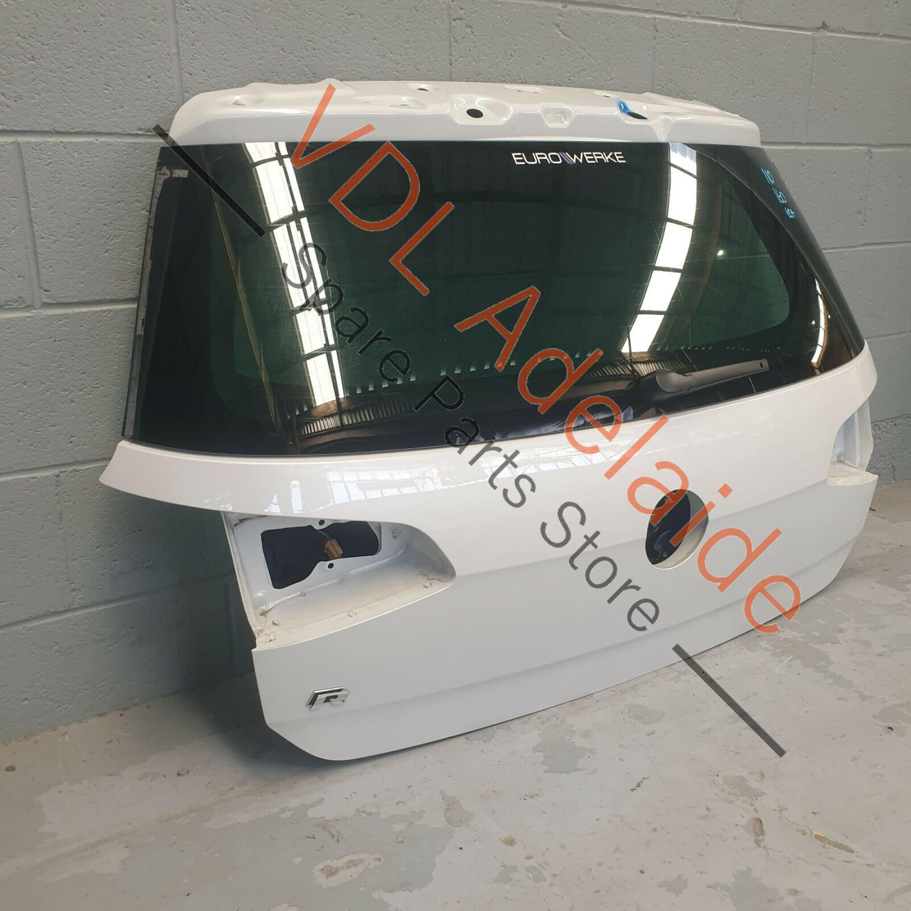 VW Golf R MK7 Bootlid Boot Trunk Rear Hatch Lid Door Panel Shell Pearl White 5G6827025K