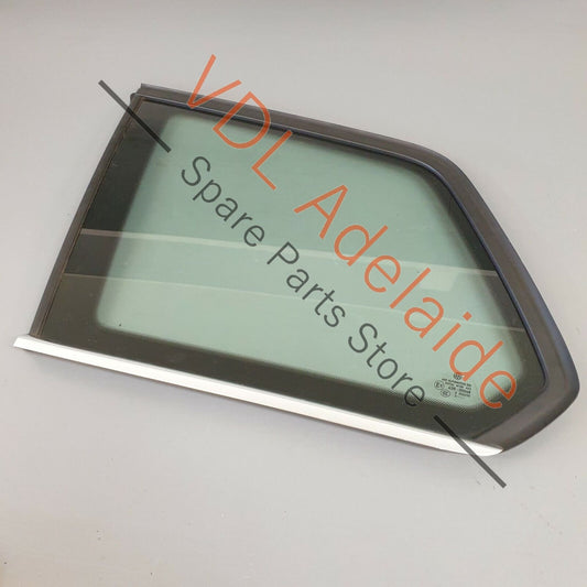 VW Golf MK7 Wagon Left Side Rear Hatch Window with Trim Moulding 5G9845297T 5G9845297