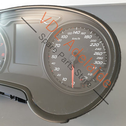 Audi RS3 8V 300km/h Kombiinstrument Dashboard Dash Cluster Instruments Gauges
