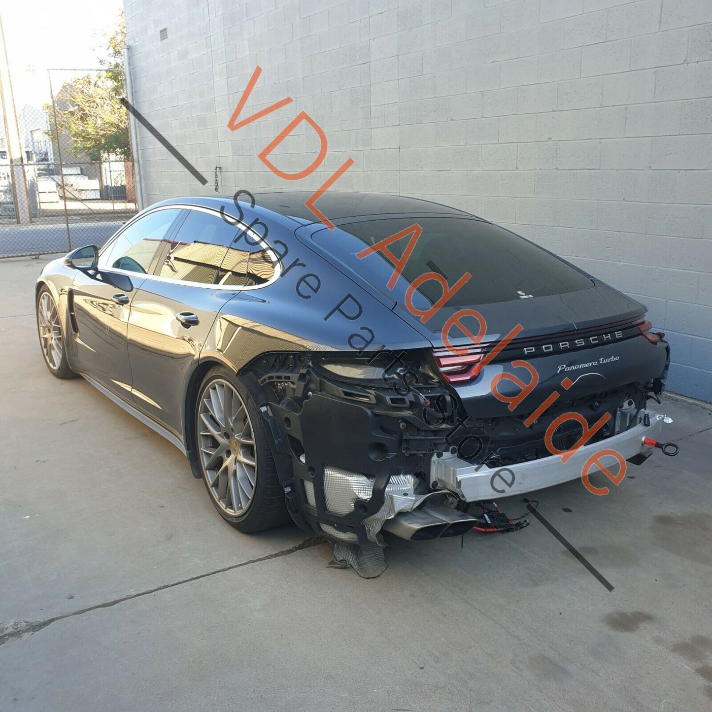 Porsche Panamera Turbo 971 Rear Left Suspension Level Sensor 971616571