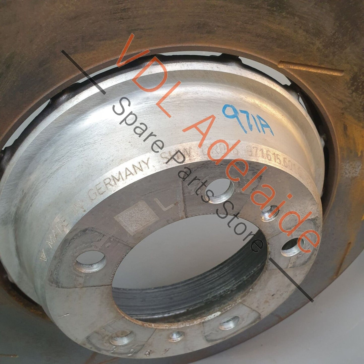 Porsche Panamera Turbo 971 Pair of Rear Disc Rotors 380mm x 30mm Slotted