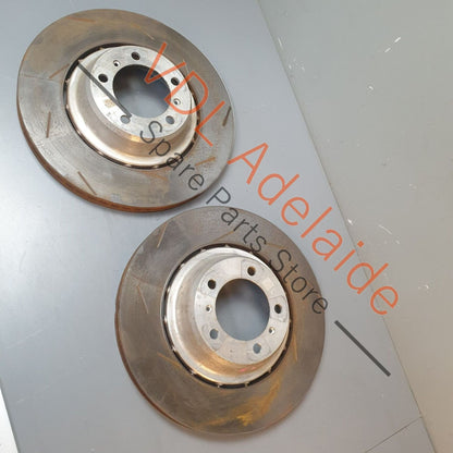 Porsche Panamera Turbo 971 Pair of Rear Disc Rotors 380mm x 30mm Slotted